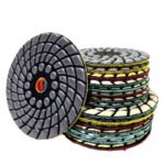 4-inch diamond polishing discs - dry 4-step fastening discs - 图片 2