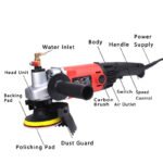 WUEN TOOL Wet Polisher 800W-2000W, 4" 220V Concrete GrinderWater polishing machine for polishing marble and granite. - 图片 9