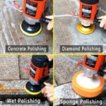 WUEN TOOL Wet Polisher 800W-2000W, 4" 220V Concrete GrinderWater polishing machine for polishing marble and granite. - 图片 10