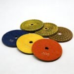 Diamond polishing discs - extra sharp for concrete floors-5 inch