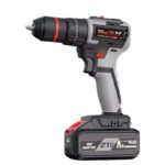 Cordless Drill – 12V/16.8V/20V/2 Batteries + 1 Charger + 1 Plastic Tool Box - White Tiger Series - 图片 4