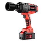 Cordless Impact wrench- 20V/380N.m/580N.m/680N.m/2 Batteries + 1 Charger + 1 Plastic Tool Box -Vermilion Bird Series, - 图片 2