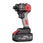 Cordless Impact wrench- 20V/380N.m/580N.m/680N.m/2 Batteries + 1 Charger + 1 Plastic Tool Box-White Tiger Series - 图片 6