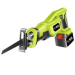 Cordless Reciprocating saw, saber saw – 20V 2 Batteries + 1 Charger + 1 Plastic Tool Kit - 图片 2