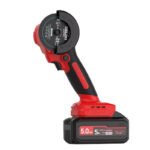 Cordless Angle Grinder – 20V 2 Batteries + 1 Charger + 1 Plastic Tool Box -Vermilion Bird Series - 图片 4