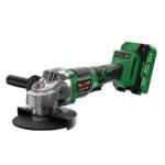 Cordless Angle Grinder – 20V 2 Batteries + 1 Charger + 1 Plastic Tool Box - Black Tortoise Series - 图片 2