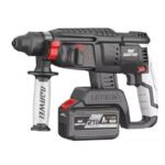 Cordless Rotary Hammer Drill 20V/2 Batteries + 1 Charger + 1 Plastic Tool Box - White Tiger Series - 图片 2