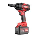 Cordless Impact wrench- 20V/380N.m/580N.m/680N.m/2 Batteries + 1 Charger + 1 Plastic Tool Box -Vermilion Bird Series, - 图片 3