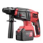 Cordless Rotary Hammer Drill 20V/2 Batteries + 1 Charger + 1 Plastic Tool Box - Vermilion Bird Series - 图片 3