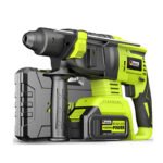 Cordless Rotary Hammer Drill 20V/2 Batteries + 1 Charger + 1 Plastic Tool Box - Azure Dragon Series - 图片 2
