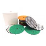 4-inch Dry Marble Diamond Polishing Pad, Grinding Pad, Mesh Size (50-3000) - 图片 2