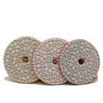 4-inch wet polishing pads for marble and granite, grit sizes (Quick 3-Step Sharp Type). - 图片 5