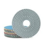 8-inch polishing pads, wet polishing, marble and granite grinding pads, mesh size (50#-3000#). - 图片 2