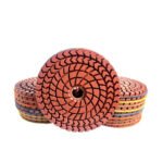 5-inch polishing pads, wet polishing, marble and granite grinding pads, mesh size (50#-3000#).