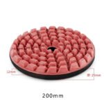 8-inch marble diamond grinding disc polishing pad resin bonded diamond grinding disc (500#-2000#) - 图片 5