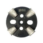 Diamond Great Wall Grinding Block Floor Renovation (16#-120#) with Five Holes and Four Teeth - 图片 2