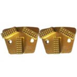 Diamond Flooring Round Grinding Block, 1 Hole, 3 Teeth Square, Concrete Grinding and Polishing（16#-120#） - 图片 4
