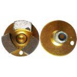 Diamond Flooring Round Grinding Blocks, 1 Hole, 3 Teeth, Square Shape, Concrete Grinding and Polishing（16#-120#） - 图片 2