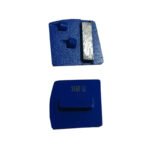 Diamond Flooring Fan-Shaped Grinding Blocks, 2-Hole, 1-Tooth Square Type, Concrete Grinding and Polishing - 图片 5