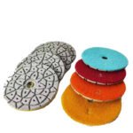 4-inch wet polishing pads for marble and granite, grit sizes (Quick 3-Step Sharp Type). - 图片 2