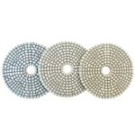 4-inch wet polishing pads for marble and granite, grit sizes (Quick 3-Step Sharp Type). - 图片 2