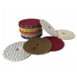4-inch Dry Polishing Ceramic Tile/Quartz Polishing Pad, Grit Size (0#-4#) - 图片 2
