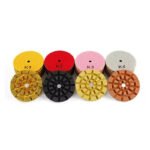 4-inch floor polishing pads, wet polishing, marble and granite grinding pads, mesh size (50#-3000#). - 图片 3