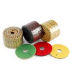 4-inch floor polishing pads, wet polishing, marble and granite grinding pads, mesh size (50#-3000#). - 图片 3