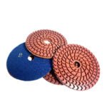 5-inch polishing pads, wet polishing, marble and granite grinding pads, mesh size (50#-3000#). - 图片 2