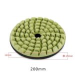 8-inch marble diamond grinding disc polishing pad resin bonded diamond grinding disc (500#-2000#) - 图片 4
