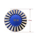 3-inch marble polishing block with shear blade for stone renovation (1 piece) - 图片 5
