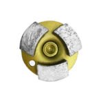 Diamond Flooring Round Grinding Blocks, 1 Hole, 3 Teeth, Square Shape, Concrete Grinding and Polishing（16#-120#） - 图片 3