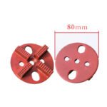 Diamond Flooring Round Grinding Blocks, 5 Holes, 4 Teeth, Square Shape, for Concrete Grinding and Polishing - 图片 2