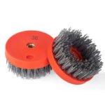 4-Inch Antique Silicon Carbide Brush for Granite & Marble Texturing (Antique Finish Brush) — Grits #46–#320 - 图片 2