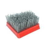 Horseshoe-Shaped Antique Silicon Carbide Brush for Granite and Marble Texturing (Grits #46–#320) - 图片 5