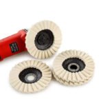 4.5-Inch Wool Felt Polishing Pad — Wool Felt Polishing Wheel for Marble and Stone - 图片 3
