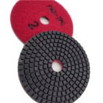 4-inch wet polishing pads for marble and granite, grit sizes (Quick 3-Step Sharp Type). - 图片 4