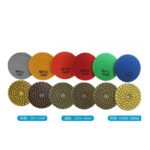 4-inch floor polishing pads, wet polishing, marble and granite grinding pads, mesh size (50#-3000#). - 图片 2