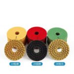 4-inch floor polishing pads, wet polishing, marble and granite grinding pads, mesh size (50#-3000#). - 图片 4