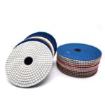 10-inch polishing pads, wet polishing, marble and granite grinding pads, mesh size (50#-3000#). - 图片 3