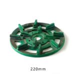 9-inch metal grinding disc, 220mm polishing disc, diamond polishing disc - 图片 4