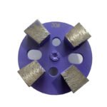 Diamond Great Wall Grinding Block Floor Renovation (16#-120#) with Five Holes and Four Teeth - 图片 4