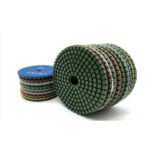 4-inch wet polishing pads for marble and granite, grit sizes (50#-3000#). - 图片 3