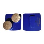 Diamond Flooring Fan-Shaped Grinding Blocks, 2-Hole, 1-Tooth Square Type, Concrete Grinding and Polishing（16#-120#） - 图片 2