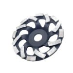 Diamond flooring round grinding blocks, 12 holes, 8-10 teeth, square shape, for concrete grinding and polishing (16#-120#). - 图片 4