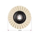 4.5-Inch Wool Felt Polishing Pad — Wool Felt Polishing Wheel for Marble and Stone - 图片 2