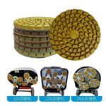 4-inch floor polishing pads, wet polishing, marble and granite grinding pads, mesh size (50#-3000#). - 图片 4