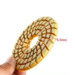 4-inch floor polishing pads, wet polishing, marble and granite grinding pads, mesh size (50#-3000#). - 图片 5