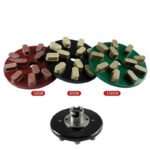 8-inch resin-bonded polishing disc, 200mm stone polishing disc diamond polishing pad（500-3000） - 图片 2