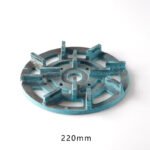 9-inch metal grinding disc, 220mm polishing disc, diamond polishing disc - 图片 5